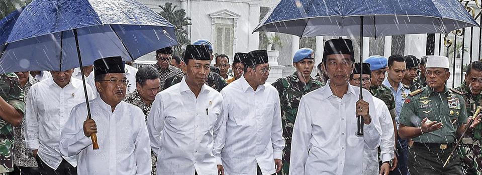 JOKOWI SHOWS HIS LEADERSHIP METTLE AT ISLAMIC RALLY